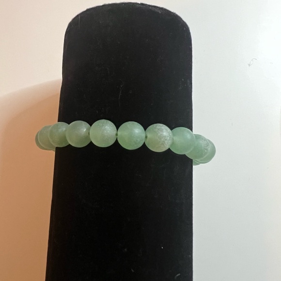 Green Aventurine Bead Bracelet - Picture 4 of 5